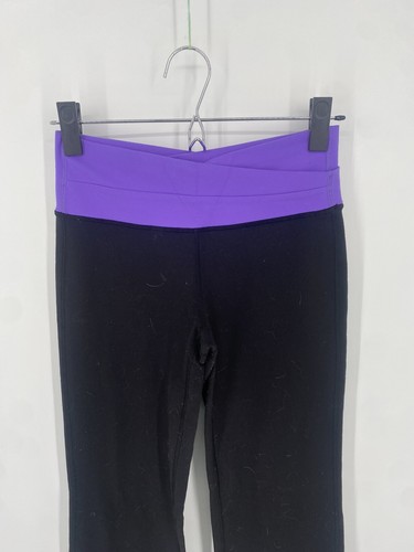 Purple Flare Yoga Pants