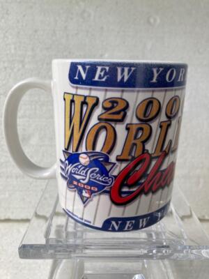 New York Yankees 2000 World Series Baseball Champions Coffee Cup Vintage MLB  | eBay