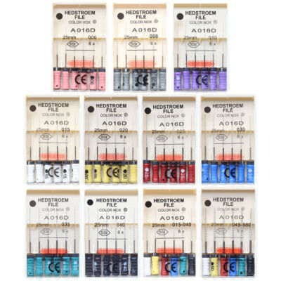 1 Pack Dental H-FILE SSt Endodontic Endo Root Canal HEDSTROEM Files Dentistry