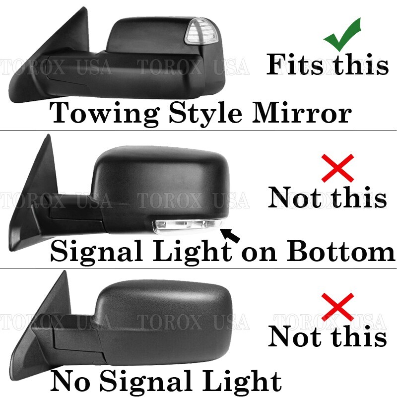 For 20192023 RAM Classic&Tradesman Door Handles+Mirror COVERS wTS PR4