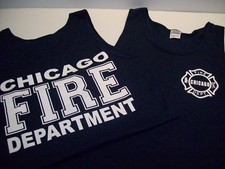 Chicago Fire Department Tank Navy Shirt