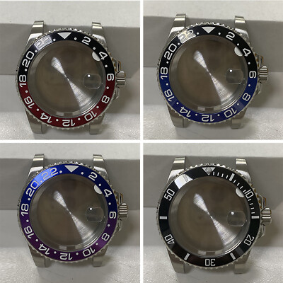 40MM Uhr Gehäuse Lünette für 8215, 8200 Mingzhu 2813, 3804 ETA2836,2834 Bewegung