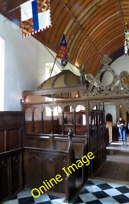 Foto 6x4 Die königliche Kirchenbank in Rycote Chapel Tiddington \/SP6504 Eine historische f c2014