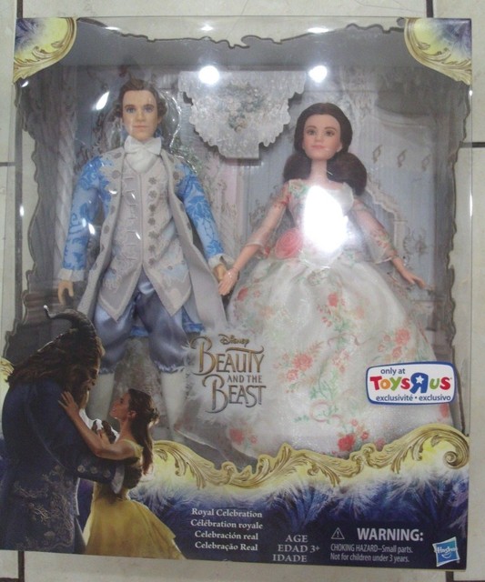 beauty and the beast royal celebration dolls