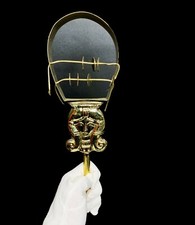 Handmade Hathor Copper Sistrum Musical Instrument 