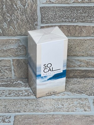 So Cal Hollister Eau De Cologne 6.7 Fl Oz / 20ml-Large Bottle SEALED NEW