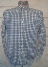 Vintage Polo Ralph Lauren Women's M Plaid Lightweight Flannel Shirt Made in USA