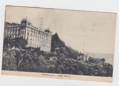 LI GE 16 Rapallo Hotel Bristol viaggiata 1923 - 第 1/1 張圖片