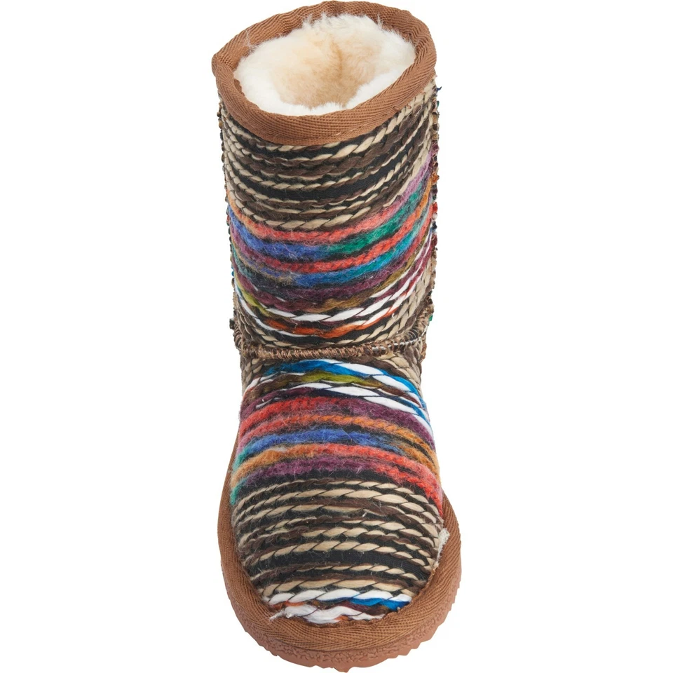 LAMO Toddler GIRL'S Sz 7 Juarez Shearling Faux Fur Lining Warm Boots - 7T Brown - Image 3 of 4