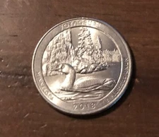 2018 P Voyageurs NP America the Beautiful Quarter • Buy 10 Get 40% Off • #0403