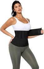 Waist Trimmer Belt Sweat Band Wrap Ab Stomach Weight Loss Fat Burner Slimming