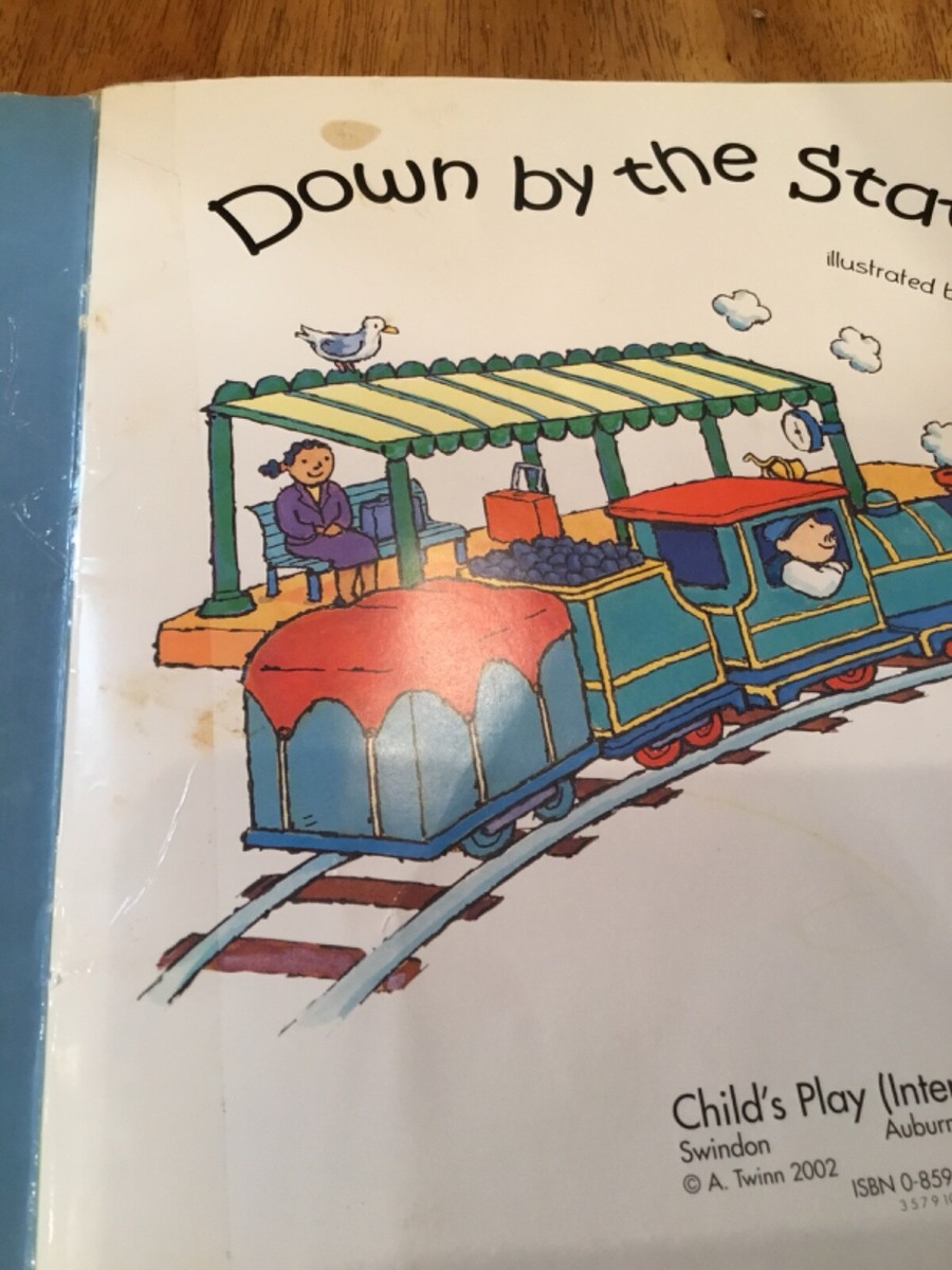 Down by the Station (Classic Books With Holes) by Jess