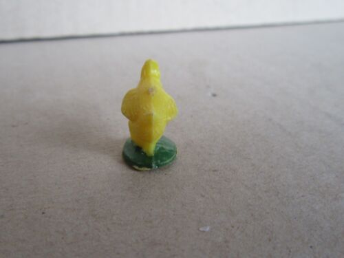 B753 Vintage 1 Poussin Animal Basse Cour Jouet Figurines Plastique H 1.5 cm - Picture 5 of 6