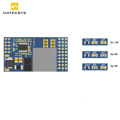 MATEK SVPDB-12S SERVO PDB with 12A BEC 9-55V TO 5/6/8V Power Distribution Board