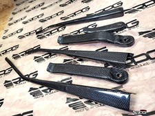 Rpg Carbon 5 Pcs Wiper Arm Covers For 97-01 Subaru Impreza Wrx Sti Gc8 Gf8 98 99