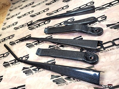 RPG Carbon 5 Pcs Wiper Arm Covers for 97-01 Subaru Impreza WRX STi GC8 GF8 98 99