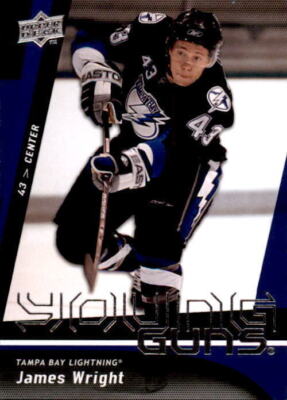 2009-10 Upper Deck #243 James Wright Young Guns ROOKIE (ref 17714)