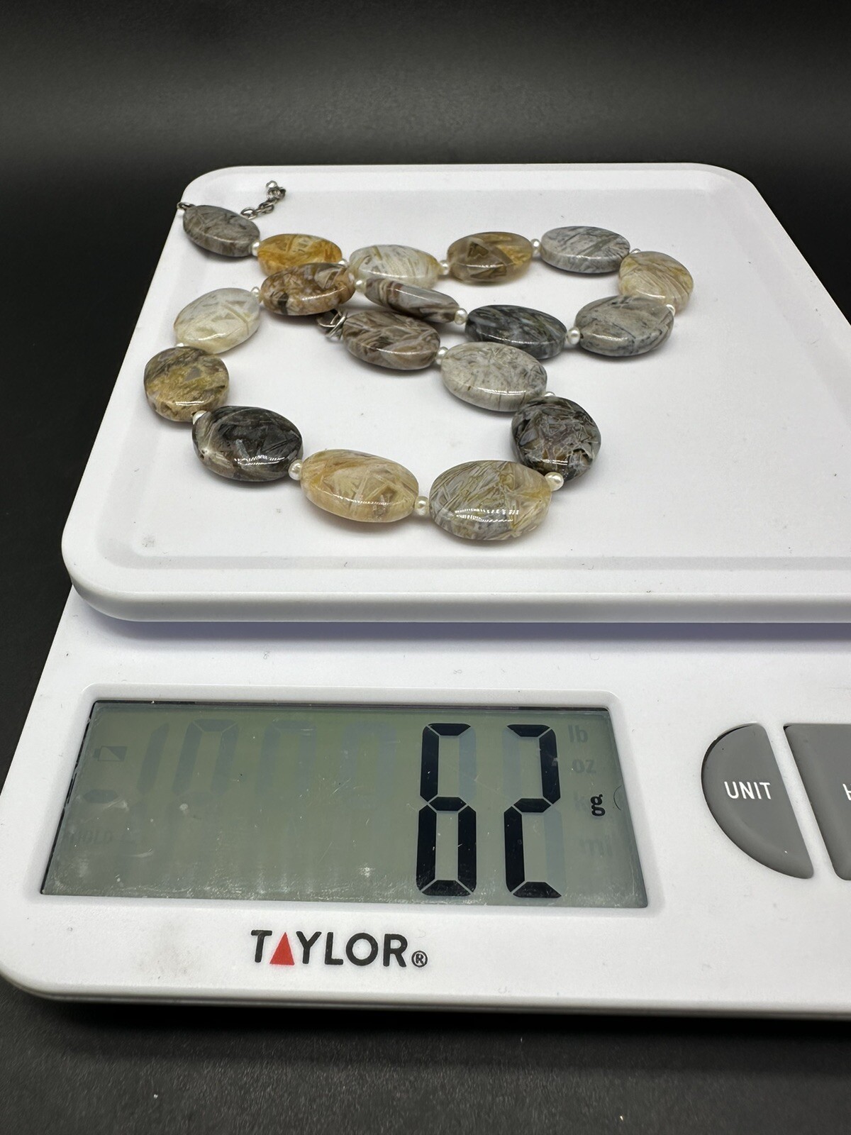 Needle Agate Sterling Silver Statement Necklace 1… - image 8