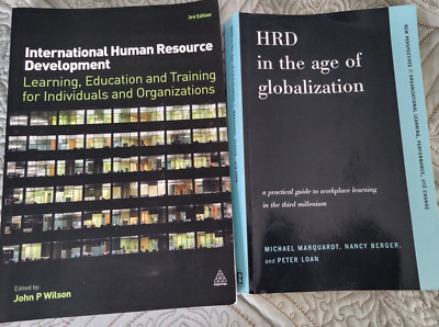 Lot of 2 Human Resource Development HRD books texts | eBay
