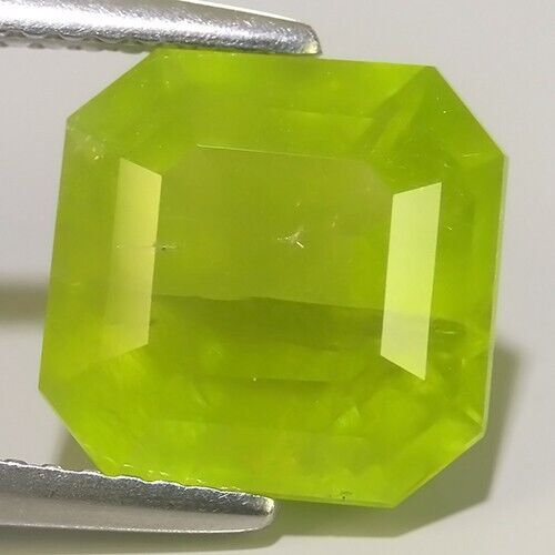 💕100% NATÜRLICH 5,40Cts SCHÖNER HERVORRAGENDER PAKISTAN PERIDOT -REF VIDEO - Bild 1 von 2