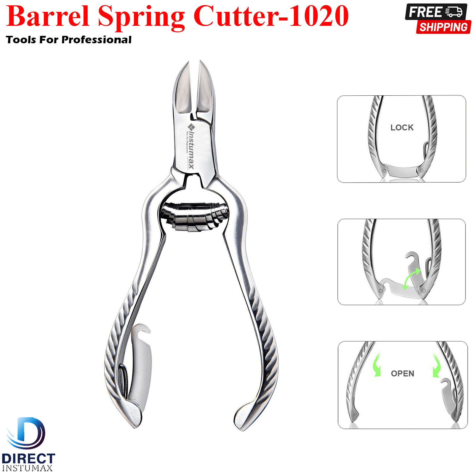 Professional Toe Nail Clippers Trimers Thick Heavy Duty Chiropody