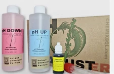 Hydroponics pH Up and Down Kit (8oz+8oz) pH Tester + Adjuster for water