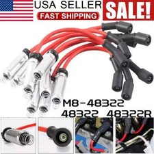 Performance Spark Plug Wires For 2000-2009 Chevy Gmc M8-48322 4.8l 5.3l 6.0l
