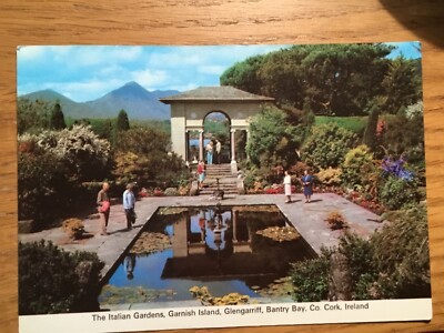 Postkarte - Dublin - Co. Cork - Bantry Bay - Glengarriff - Garnish Island 