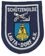 Sch&uuml;tzengilde Lauta-Dorf Aufn&auml;her Abzeichen Patches Nr. 066