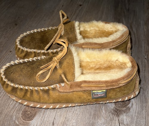 ll bean mens shearling slippers