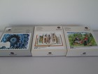 3 WENTWORTH WOODEN JIGSAW PUZZLES 229 237 & 250 CRESSWELL ILLUMINATED MANUSCRIPT