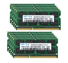 40GB KITS Samsung 4GBx10pcs 2RX8 DDR3 1066MHz PC3-8500 SODIMM Laptop RAM Memory