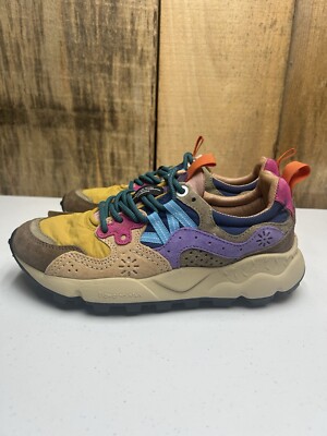 Flower Mountain YAMANO 3 Suede - Trainers Beige Orca Sage Shoes 36