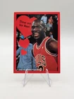 Michael Jordan 1990 Jump Inc. Valentines Day Cards "Time Out For Fun!"