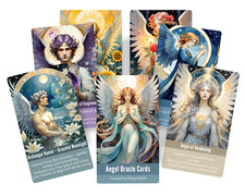 Angel Oracle Cards   Divine Guidance  Lightworker Messages. 60 oracle cards.