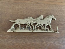 REDUCED SALE, Horse Key Hooks, Tack Room Hooks, Brass, FREE UK POSTAGE