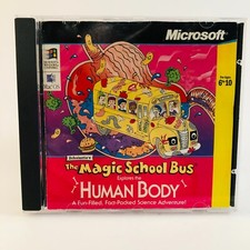 Microsoft Scholastic's Magic School Bus Explores the Human Body 1995 PC CD-ROM