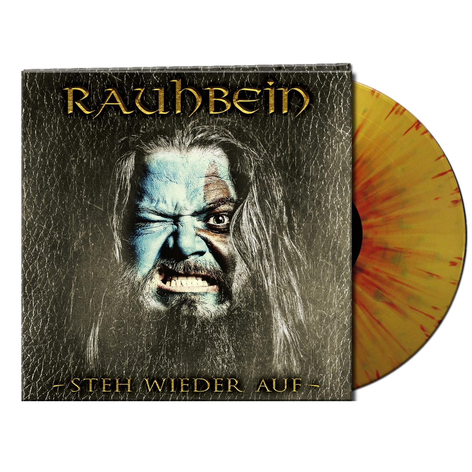 Rauhbein Steh Wieder auf (Ltd. Gtf. Red Gold Oxblood Splatt (Vinyl LP)