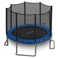 SereneLife 10FT Large Outdoor Jumping Fun Trampoline for kids & Safety Net Cage