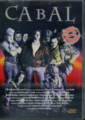 CABAL 1990 VON CLIVE BARKER SEHR SELTENE ORIGINAL DVD HOT MINDS NEU CELLOPHANIERT 