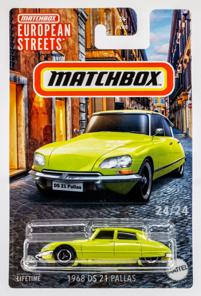 2024 Matchbox European Streets #24 1968 Citroën DS 21 Pallas LIGHT