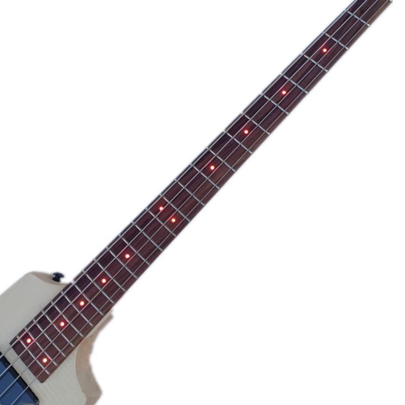 No Paint 4 Strings Headless electric bass guitar,Rosewood