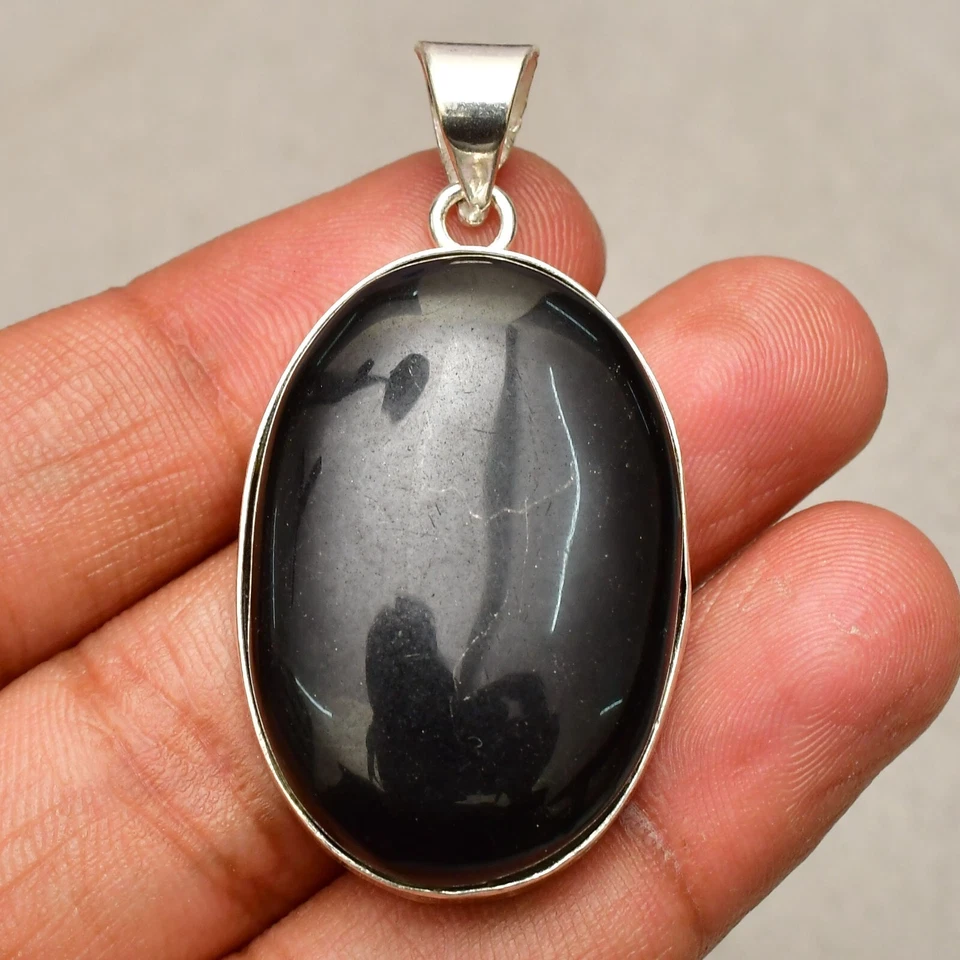 Ciondolo gioiello in argento sterling 925 fatto a mano con pietra preziosa in... - Immagine 3 di 4