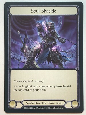 Flesh And Blood Monarch Galaxxi Black // Soul Shackle MON155 1st