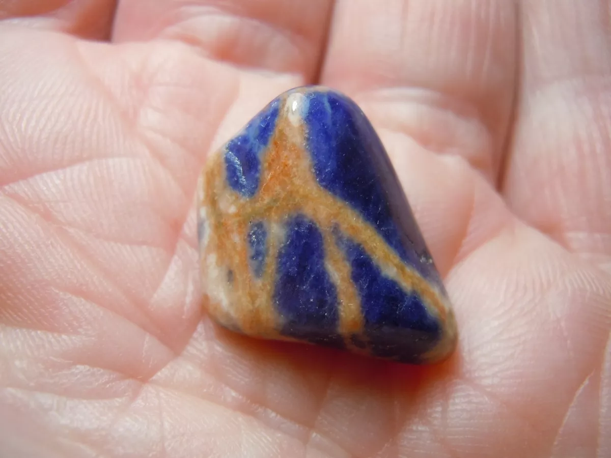 Blue and orange on sale gemstone