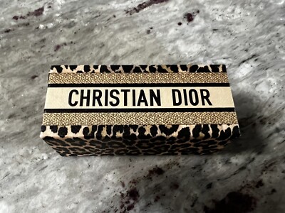 Christian Dior Animal Print Lipstick Box Mitzah Collection NEW Free