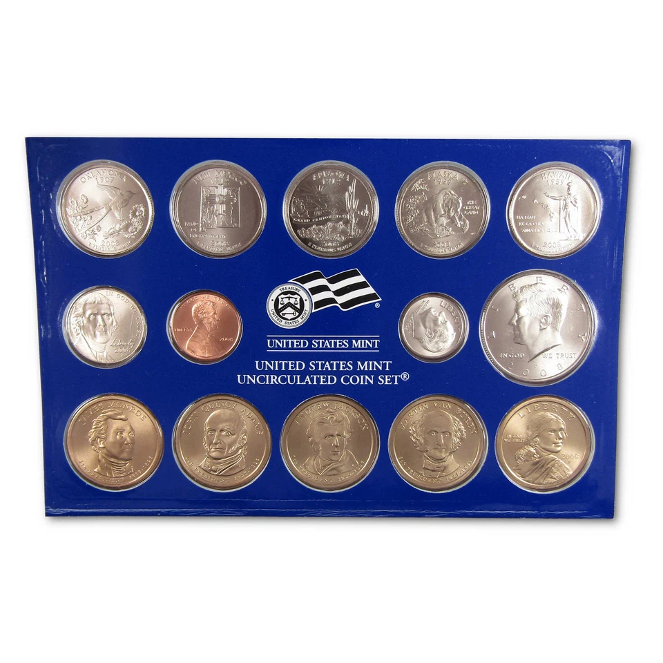 2008 Uncirculated Coin Set U.S Mint Government Packaging OGP COA - Image 2 of 4