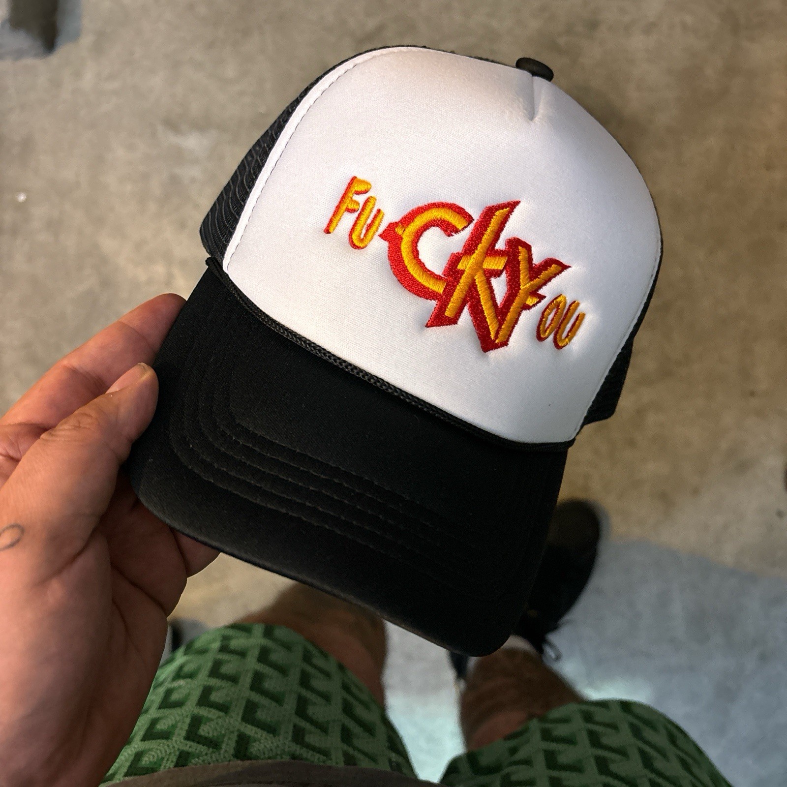CKY  Vintage Inspired Trucker Hat Y2K