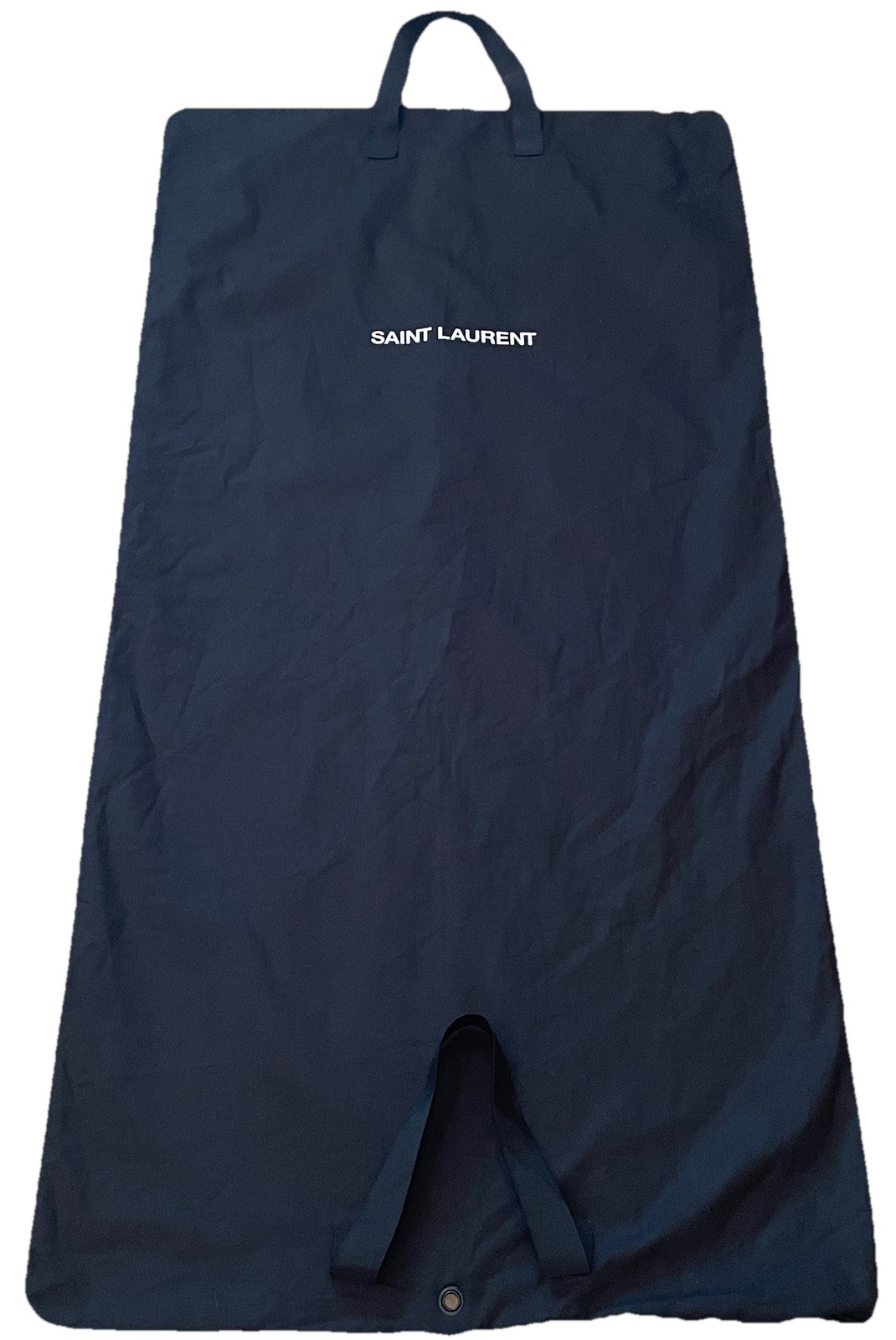 SAINT LAURENT BORSA PER INDUMENTI 24” X 46” NERA CON CERNIERA