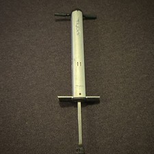 Flybar Silver Pogo Stick with Black Handles and Foot Pegs for Adults